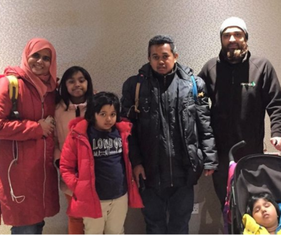 Three Londoners and a Malaysian Family United by Faith